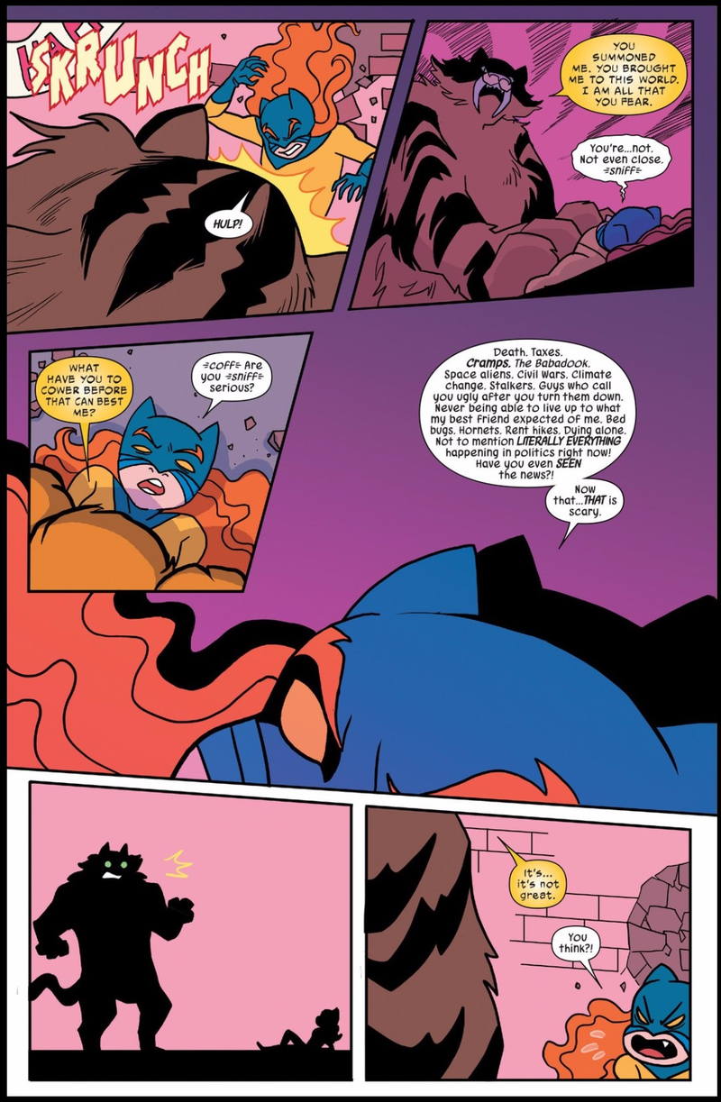 It’s okay, Patsy, I’m afraid of The Babadook, too. And also everything else you said.